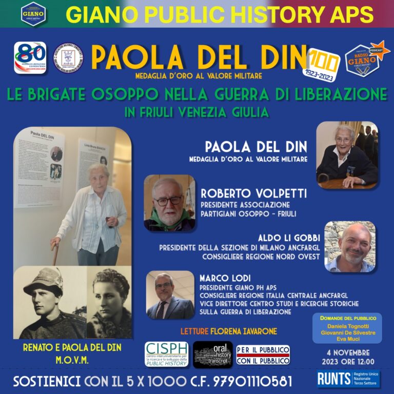 3° – LE BRIGATE OSOPPO NELLA GUERRA DI LIBERAZIONE IN FRIULI VENEZIA GIULIA |  Paola Del DIN