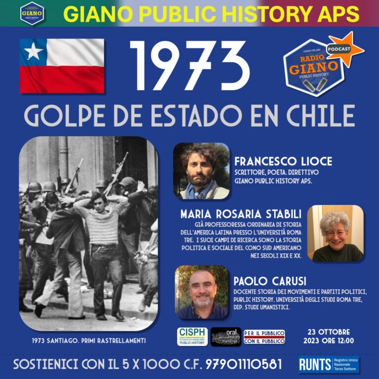 2° – 1973 GOLPE DE ESTADO EN CHILE | Paolo CARUSI e Maria Rosaria STABILI