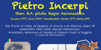 PIETRO INCERPI Gen. B.A. pilota Regia Aeronautica | Marco Lodi dialoga con il pronipote Arturo Pallini