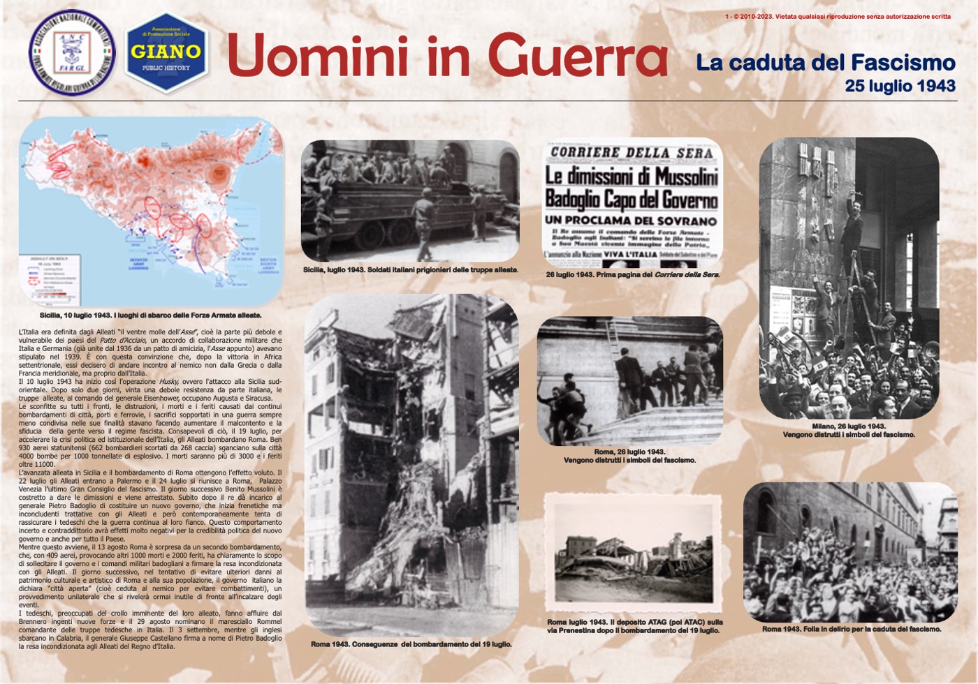 01 La caduta del Fascismo