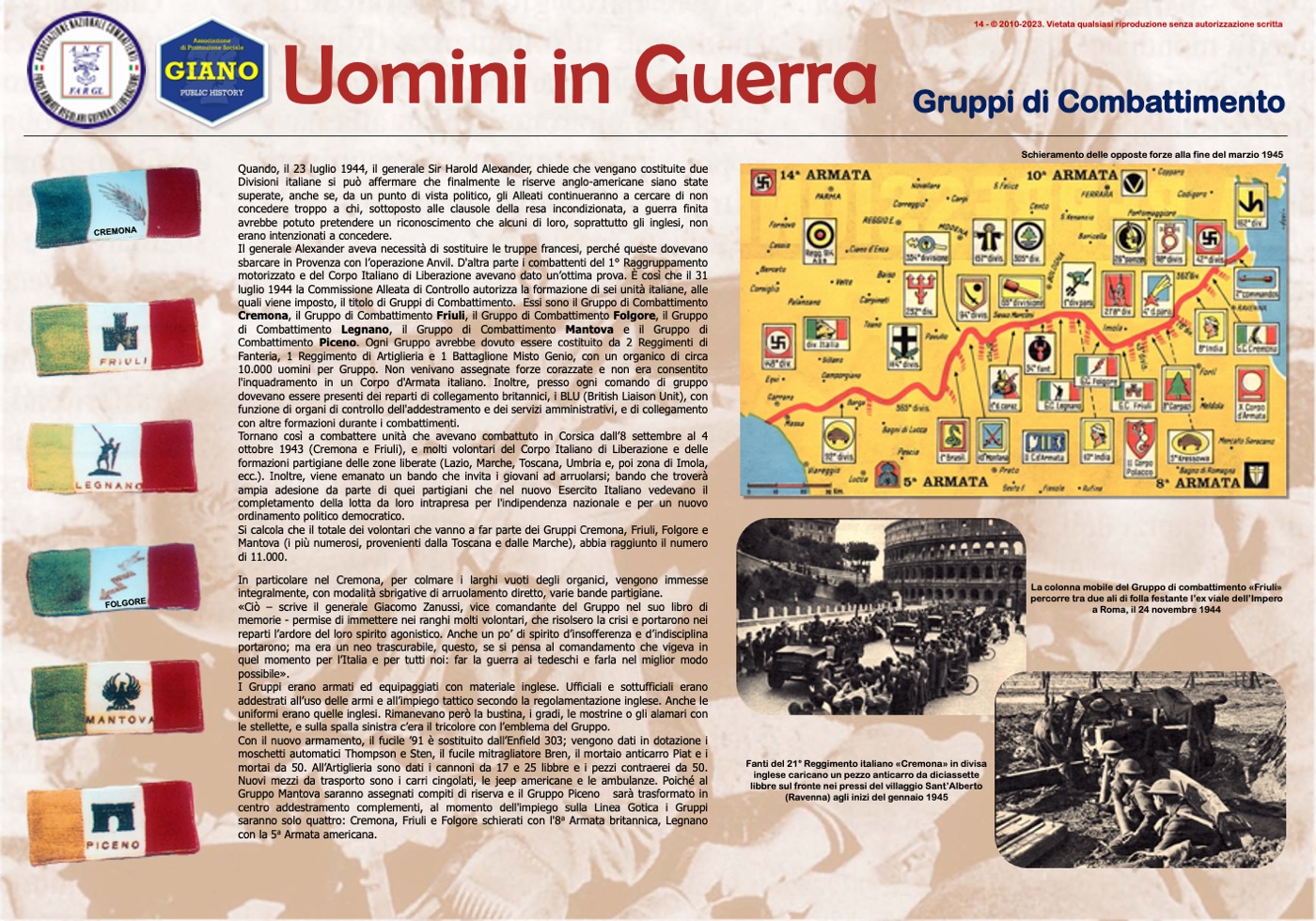 14 Gruppi di combattimento
