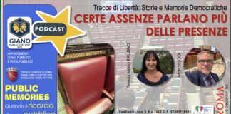 Tracce di Libertà: Storie e Memorie Democratiche. Certe assenze parlano più delle presenze