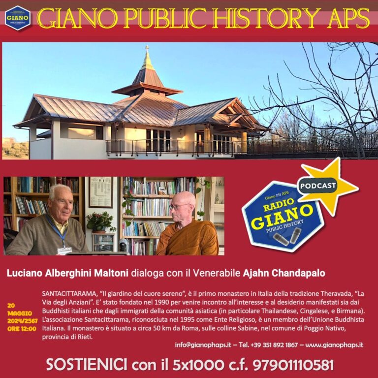 SANTACITTARAMA | Luciano ALBERGHINI MALTONI dialoga con il Venerabile Ajahn CHANDAPALO