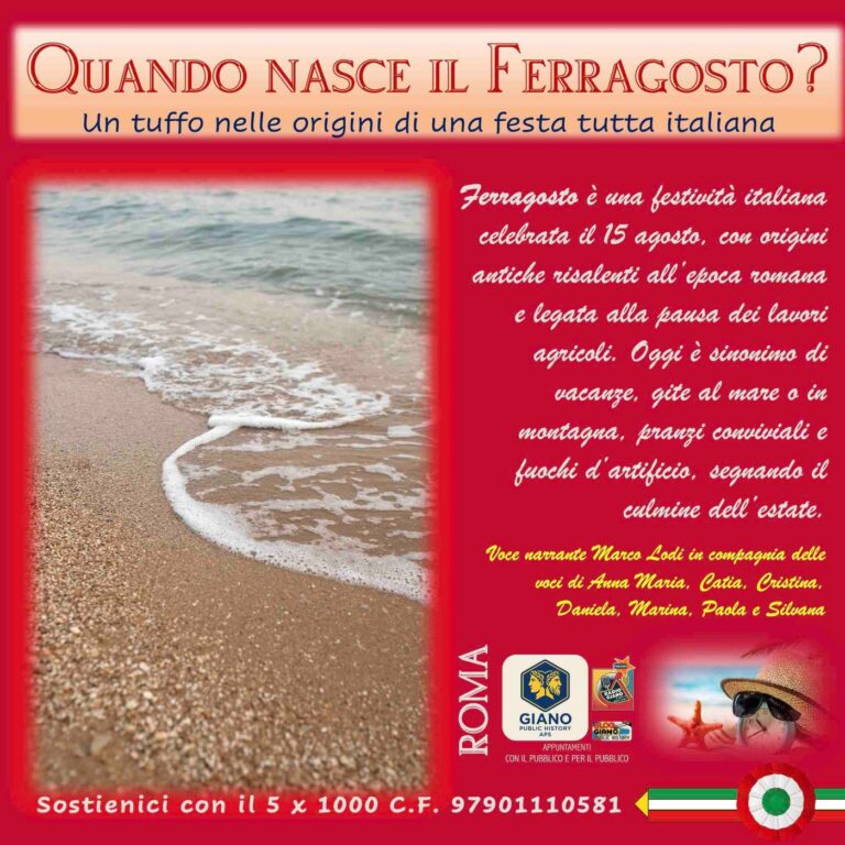 QUANDO NASCE IL FERRAGOSTO? Un tuffo nelle origini di una festa tutta italiana