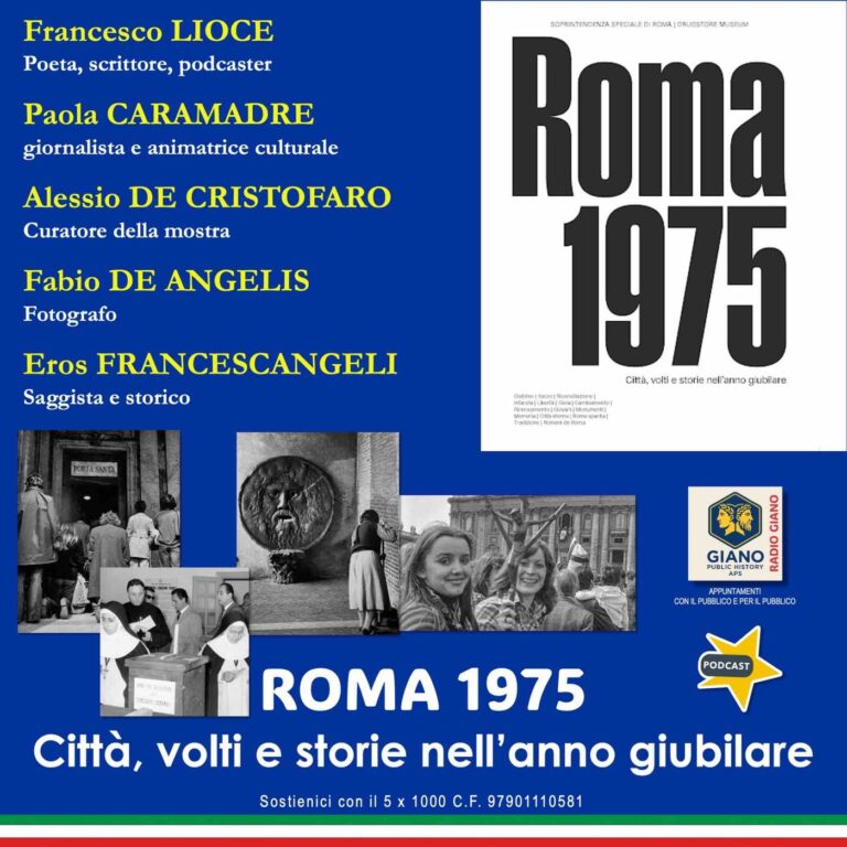 ROMA 1975 Città, volti e storie nell’anno giubilare