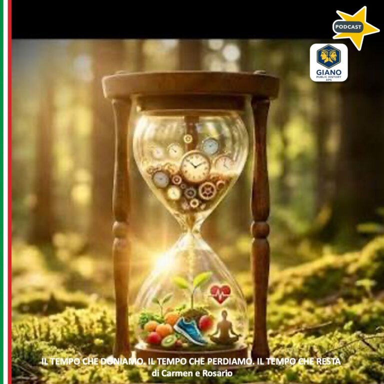 IL TEMPO CHE DONIAMO. IL TEMPO CHE PERDIAMO. IL TEMPO CHE RESTA