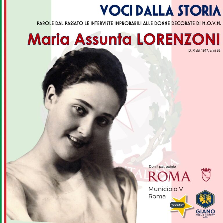 “Nel Silenzio del Servizio” Tina LORENZONI, dalla Croce Rossa alla Resistenza, esempio di dedizione e sacrificio